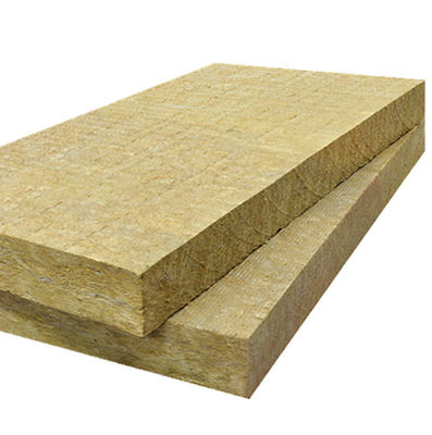 Mineral Fiber Wool Thermal Insulation Materials 0.034-0.044w/Mk Construction Rockwool Acoustic Panels