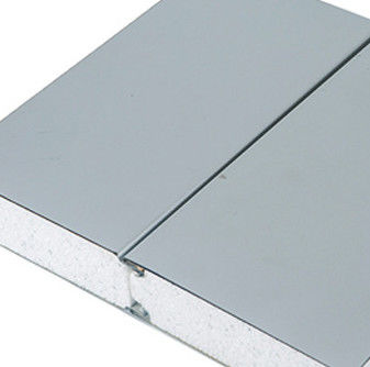 Plafon Partisi Dinding Eps Sandwich Panel Insulasi Panas 6-20kg/M3