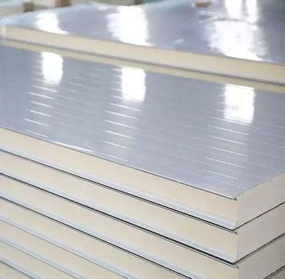 Interior Exterior Insulated Polyurethane Sandwich Panel Flame Retardant Class A