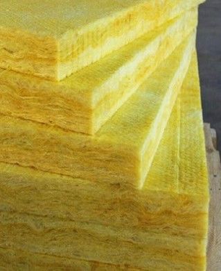 Heat Resistant Glass Wool Board Rock Wool Fiberglass A1 Grade Insulation