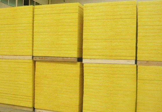 Heat Resistant Glass Wool Board Rock Wool Fiberglass A1 Grade Insulation