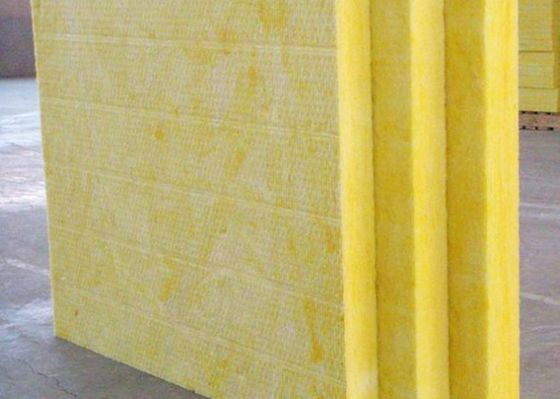 Heat Resistant Glass Wool Board Rock Wool Fiberglass A1 Grade Insulation