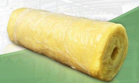 Thermal And Acoustic Insulation Centrifugal Glass Wool For Pipe Work Light Materials
