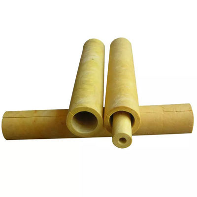 Opening Self Adhesive Steam Glass Wool Tube Material Aluminum Foil Waterproof