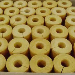 Opening Self Adhesive Steam Glass Wool Tube Material Aluminum Foil Waterproof