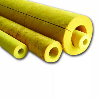 Industrial Glass Wool Thermal Insulation Pipe Wrap Fire Boiler Shell