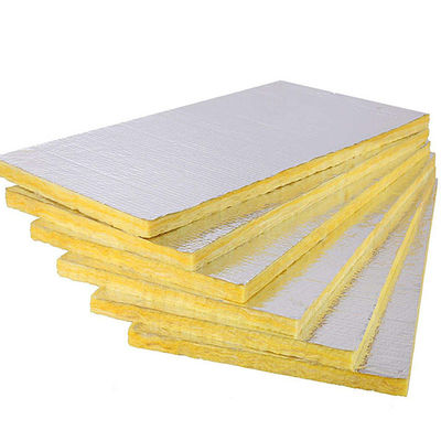 Noise Reduction Heat Insulation Glass Wool Mat Flame Retardant 600mm